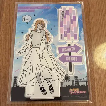 산책은 계절을 입고. 아크릴 피규어 오미 카나타 러브 라이브 니지가사키