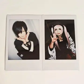 나방과 나비 카에데 잇시키비요리 폴라로이드 2장 세트