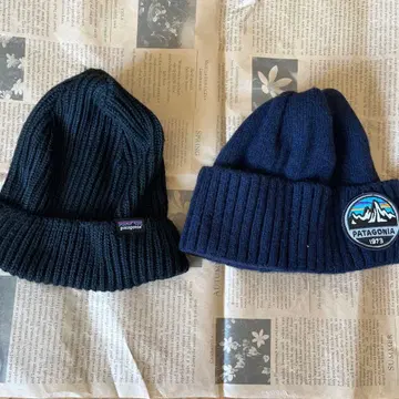 [ patagonia ] 니트 모자 2세트
