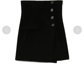 snidel 하이웨스트 큐롯 숏팬츠