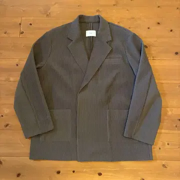 stein OVERSIZED GRADATION PLEATS JACKET