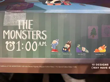 POP MART THE MONSTERS 1:00 AM 러브브 4개 세트