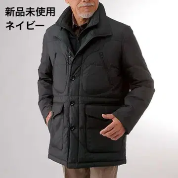 [ 미사용 새상품 ] 네이비 발수 다운 자켓