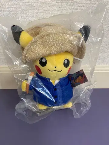 고흐 피카츄 봉제 인형