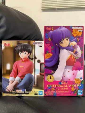 란마 1/2 사오토메 란마와 샴푸 피규어 세트