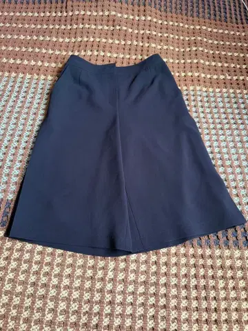 네이비 큐롯 슬릿