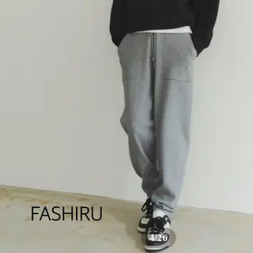 FASHIRU 파실 니트 팬츠 조거 팬츠