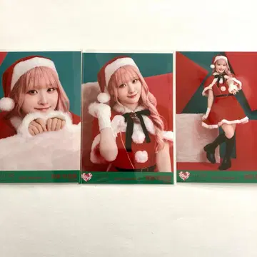 =LOVE 이코러브 브로마이드 사이토 지아라 산타 2024 의상