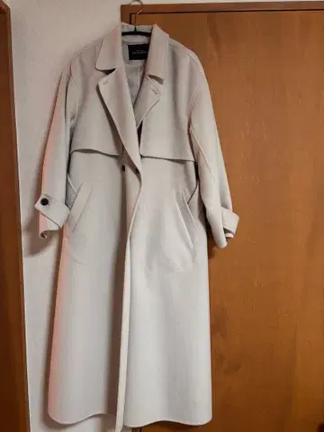 UNITED ARROWS 울 리버 트렌치코트