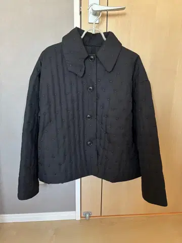 미사용 새상품 2025AW IENA 도트 퀼트 자켓