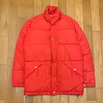 GERRY 80s 다운 자켓 후드 결손 레드 Made in USA