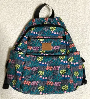 kippis 발수 미니 백팩 꽃무늬 B5 사이즈