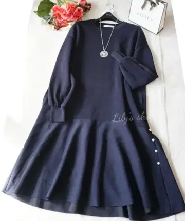 르네 사이드 펄 원피스