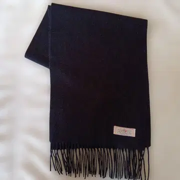 Guy Laroche 캐시미어 100% 블랙 머플러