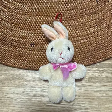 토끼 봉제 인형 테디베어 앤티크 손바닥 사이즈