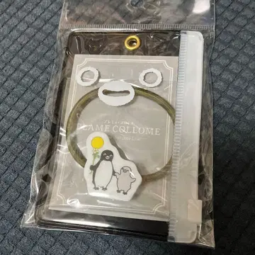 Suica 펭귄 파우치 헤어 고무 세트 꽃 풍선