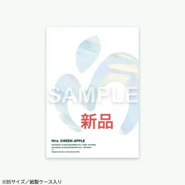 영화 Mrs. GREEN APPLE 미세스 그린 애플 팜플렛