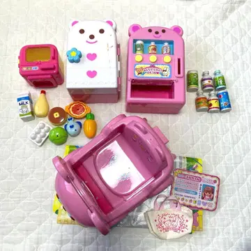 멜짱 묶음 판매 냉장고, 레인지, 자동판매기, 드라이브 곰돌이 카