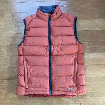 Eddie Bauer 오렌지 다운 베스트 S