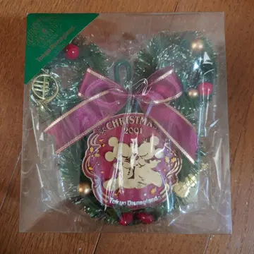 도쿄 디즈니랜드 크리스마스 리스 2001