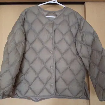 유니클로 / 울트라 라이트 다운 / 릴랙스 자켓 / 카키