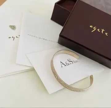 판매 인증서 포함 agete sv 팔찌 뱅글