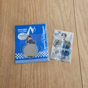 [ 즉시 구매 x ] SnowMan ON 와타나베 쇼타 스티커, 거울 2