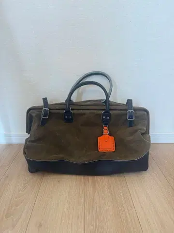 BIRRYKIRK 올리브 그린 보스턴 백 캔버스지