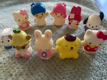 산리오 키티 등 미니 소프트 비닐 10개 2