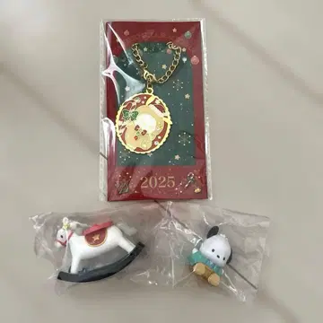 산리오 포차코 시크릿 목마 마스코트 크리스마스 참