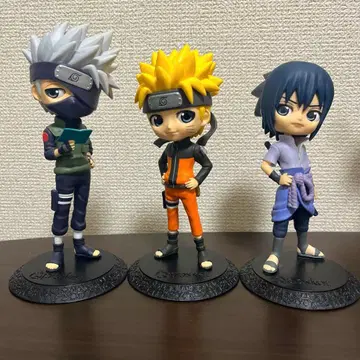 NARUTO 피규어 Qposket 사스케 카카시 나루토