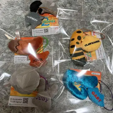 [컨디션 최상] 주토피아2 미니 꼬리 마스코트 전 5종