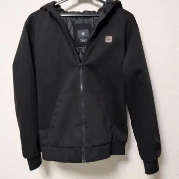 DC 신발 블랙 후드 부착 블루종 점퍼 XL 사이즈