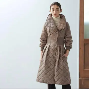 RUIRUE BOUTIQUE 라이트써모 다운 코트 충전솜 코트