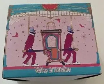 지브리 파크 마녀의 계곡 13인의 마녀단 회전목마 피규어 고무인간 하울