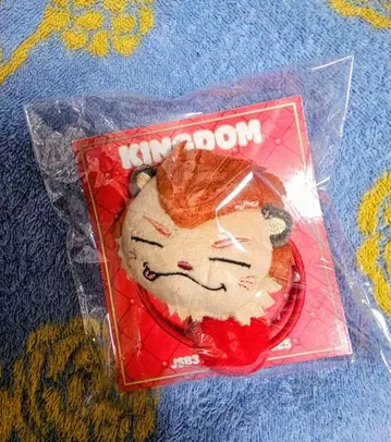 모자 꽁지 캐릭터 머리끈 KINGDOM