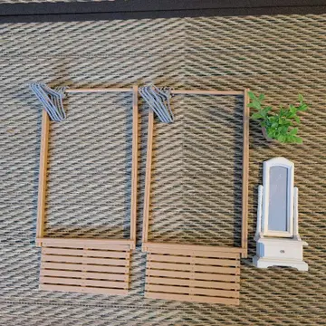 인형용 행거 랙 전신 거울 화분 미니어처