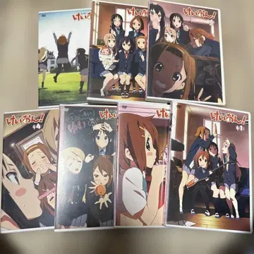 셀판 DVD 케이온! 일반 버전 전 7권 세트