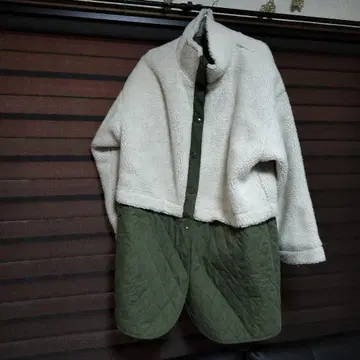 BACK NUMBER 리버서블 플리스 자켓 L 사이즈