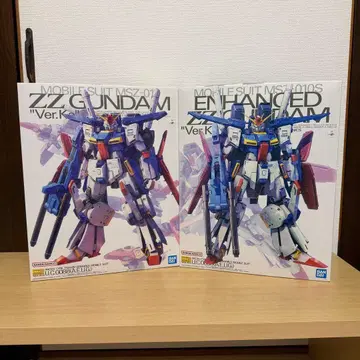 MG 더블 제타 건담 ver.Ka 강화형 세트 zz 건담