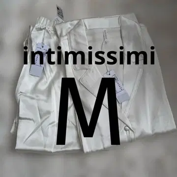 [ 새상품 택 포함 ] intimissmi 아이보리 실크 파자마 세트