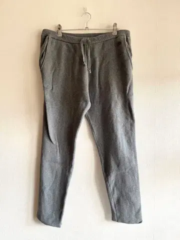 라코스테 라코스테 밀라노 리브 니트 조거 팬츠 그레이