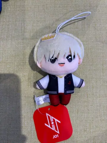 JO1 마스코트 봉제 인형 GIGO 한정판 시로이와 루키