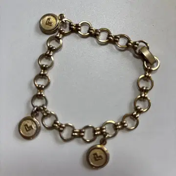 금속제 올드 마리오 발렌티노 빈티지 체인 팔찌