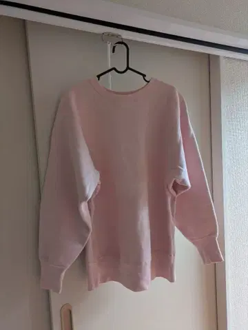 80s 완전 눈 없음 리버스 위브 핑크