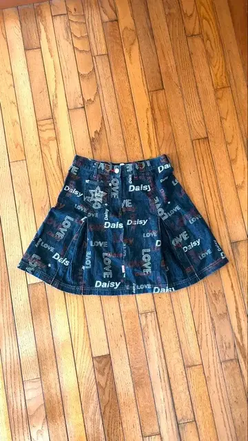 DAISY LOVERS 데님 스커트 헤이세이 Y2K 구제 의류