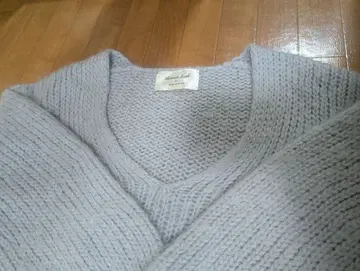 iliann loeb 모헤어 로우게이지 니트