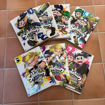 Splatoon 1~7권 세트 스프라툰 코믹스