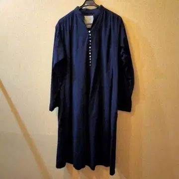 [ 새상품급 ] 08Mab 면 코튼 롱 원피스 네이비 네이비