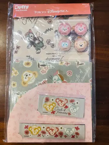 Duffy and Friends 프린트 원단 세트